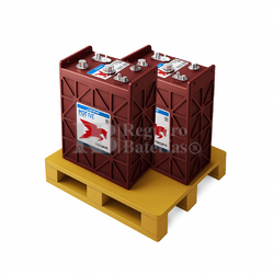 2 Bateras TROJAN J305H-AC | 6 Voltios 400 Amperios 